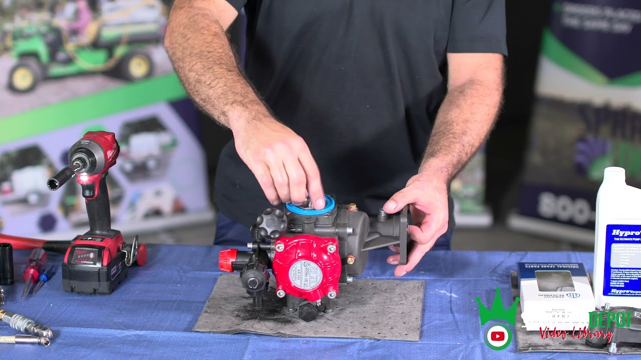 Diaphragm Repair on a Hypro AR D252 GRGI Pump | Sprayer Depot, #1 for Professional Sprayers