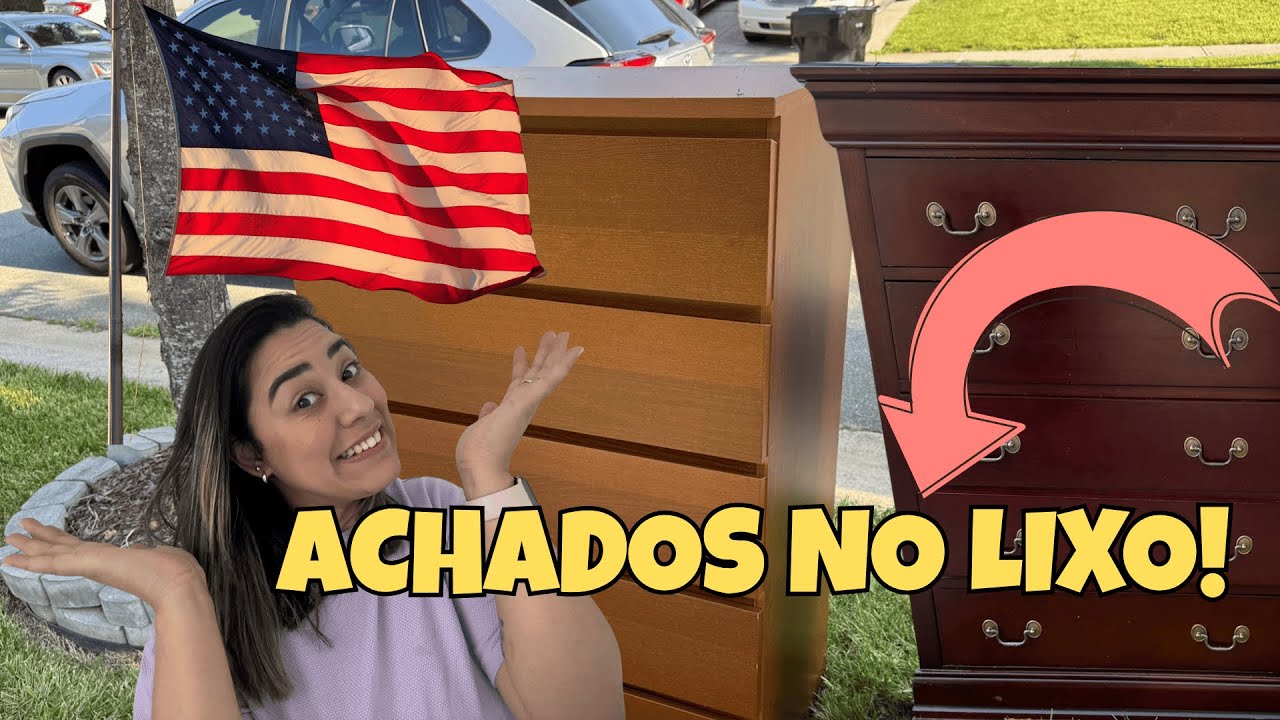 O QUE EU ACHEI NO LIXO DOS EUA VAI TE CHOCAR!