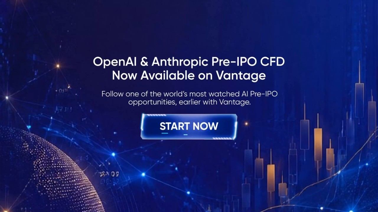 Как торговать CFD на пред-IPO OpenAI и Anthropic на платформе Vantage