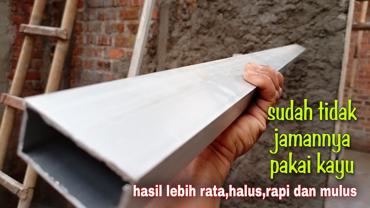 cek harga aluminium untuk jidar plaster tembok agar hasil lebih tegak, lurus,halus,dan rapi