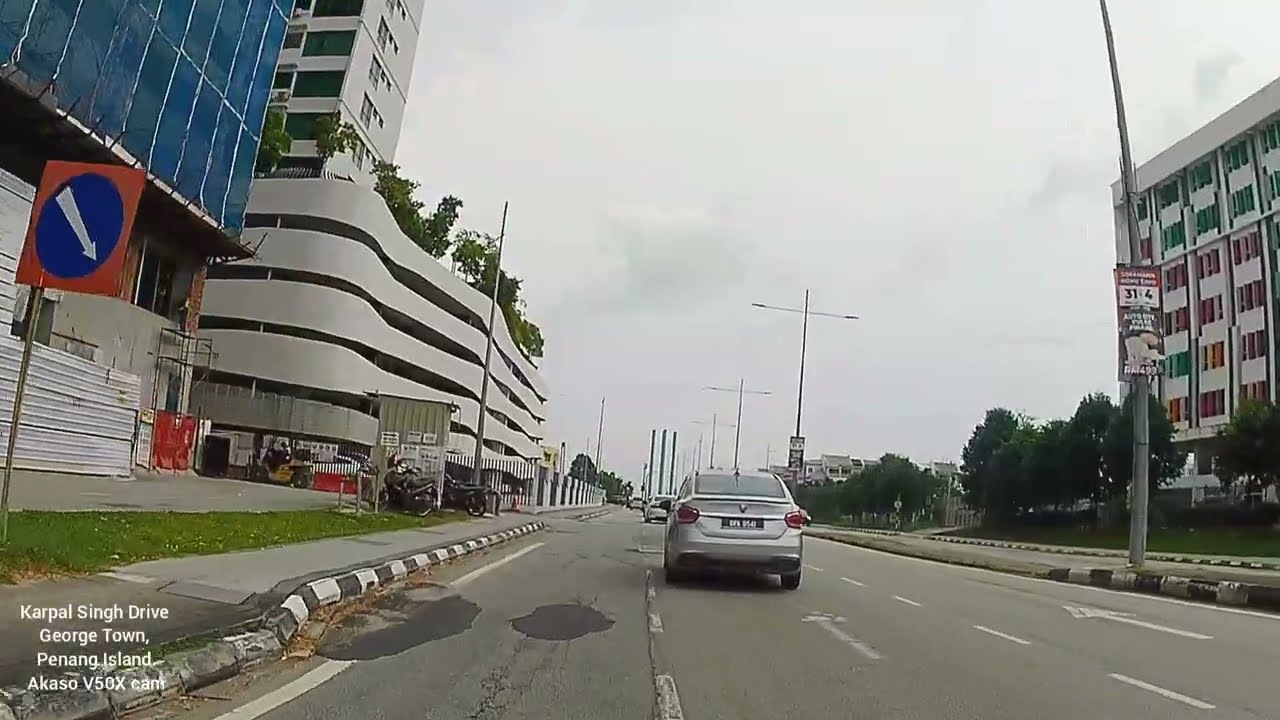 Karpal Singh Drive / Esplanade, George Town, Penang Island, Malaysia