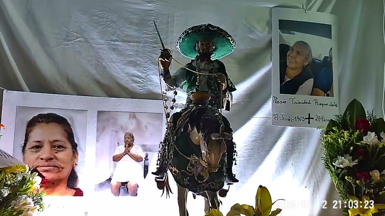 Tastuanes Congregación Sto Santiago Guadalajara 2026 Abraham ya después de bailar 