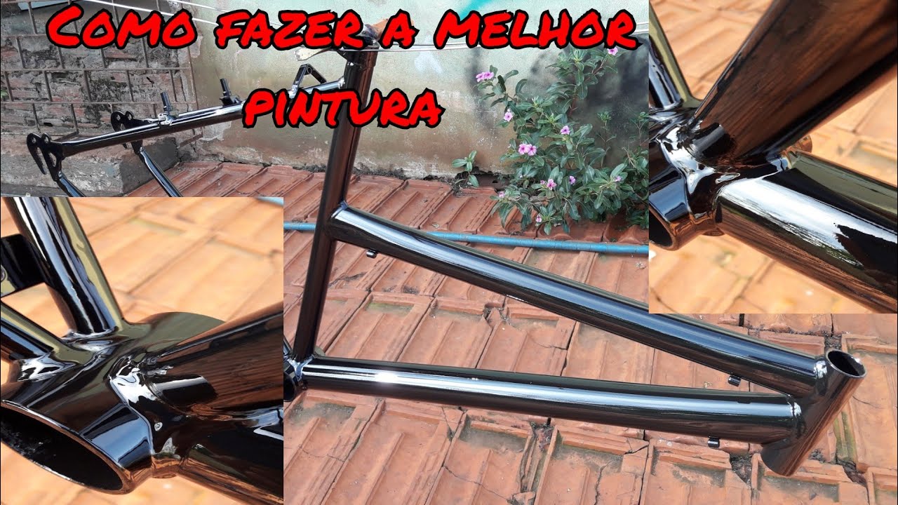 como fazer a melhor pintura na  bike  com spray