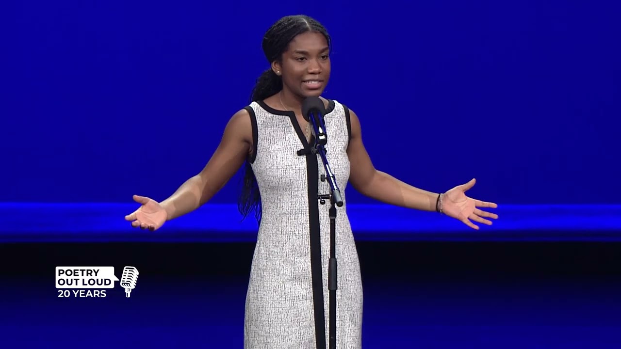 2025 Poetry Out Loud: Nyla Dinkins (DC) recites “A Satirical Elegy...