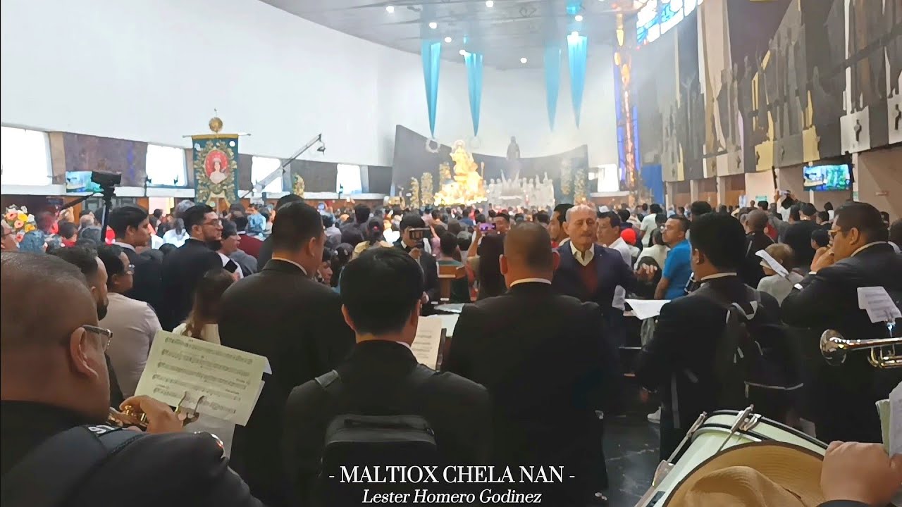 MALTIOX CHELA NAN || El son de la Inmaculada de don Bosco dirigido por su propio compositor ~ 2024