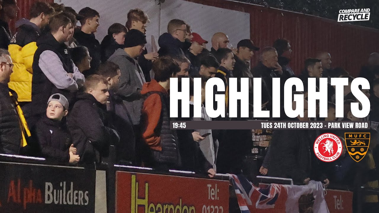 Welling United Vs Maidstone United (24/10/23)