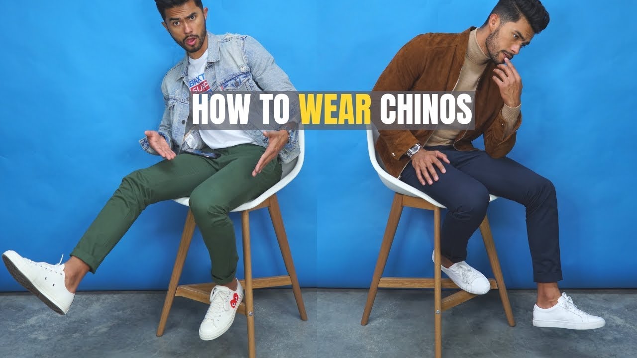 The 5 MOST STYLISH Ways To Wear Chinos | How to Wear Chinos For Guys