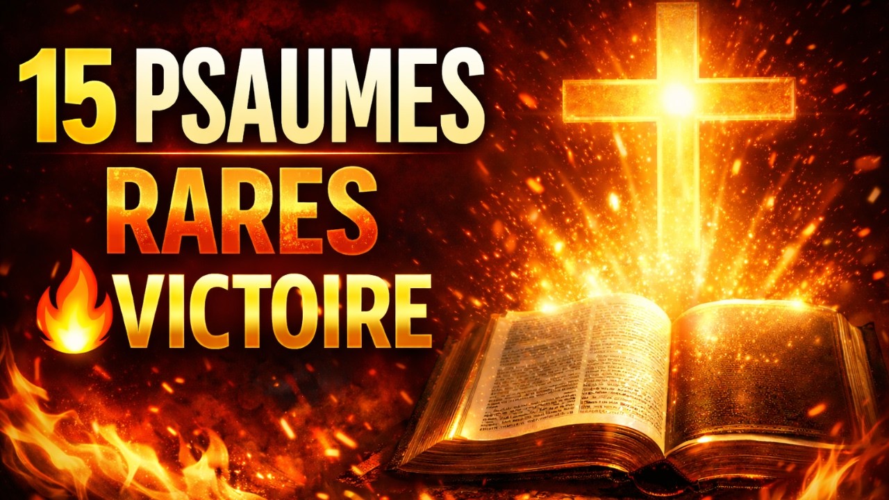 CES 15 PSAUMES PEUVENT CHANGER TA SITUATION 🔥 Proclame-les avec Foi | Puissante Prière
