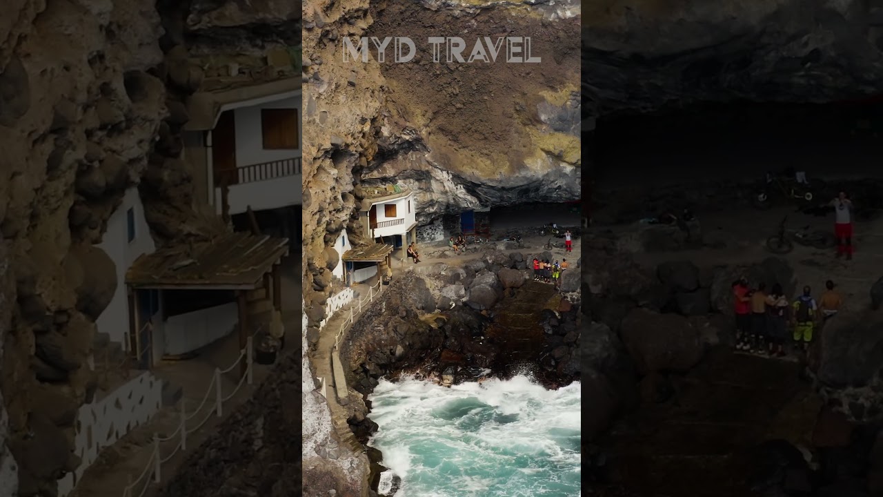 Viele Besucher auch im Winter in der Piratenbucht auf La Palma