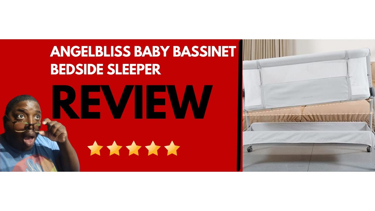 ANGELBLISS Baby Bassinet Review | Portable Bedside Sleeper with Wheels & Adjustable Height
