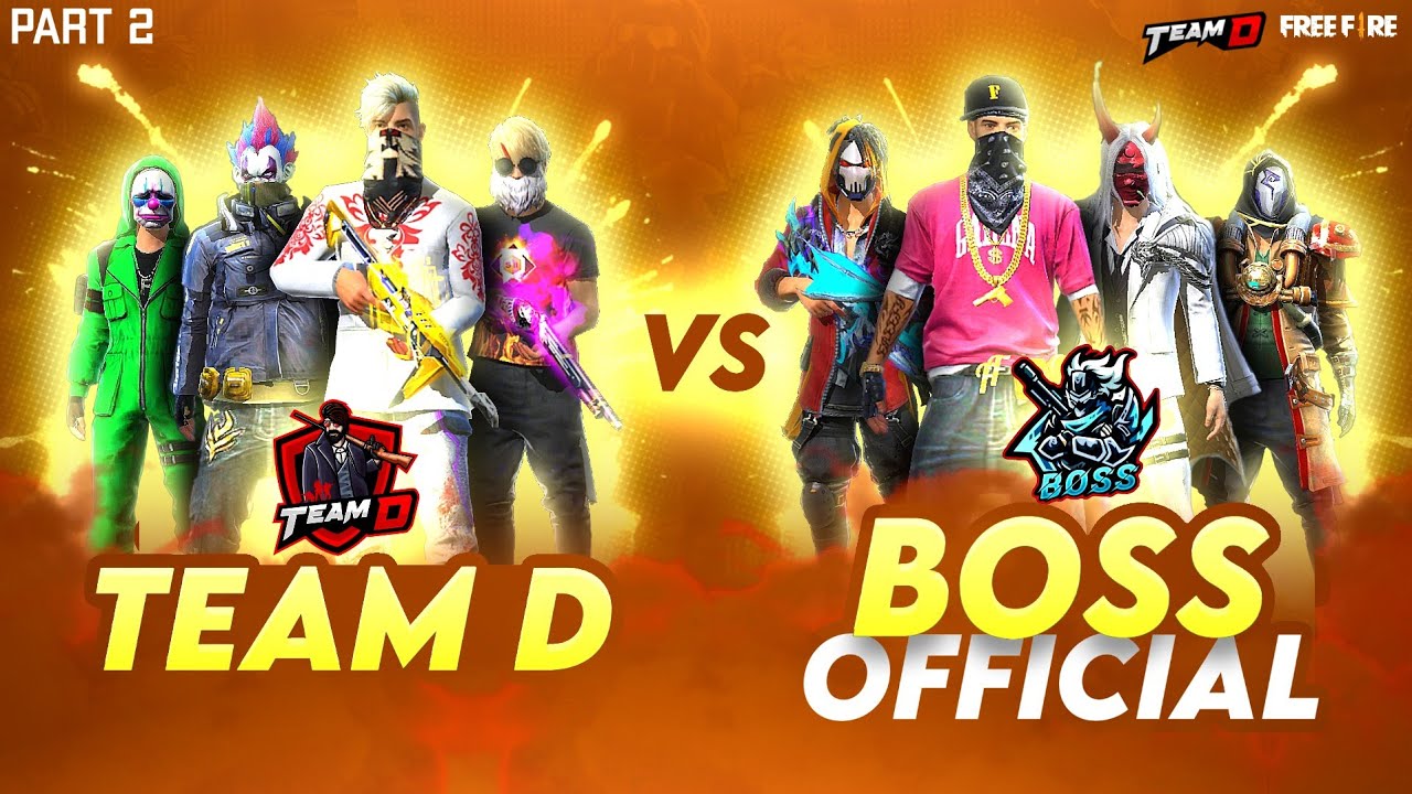 Team D Vs Boss Official || Part 2 || Comeback Of Boss the brand 🔥