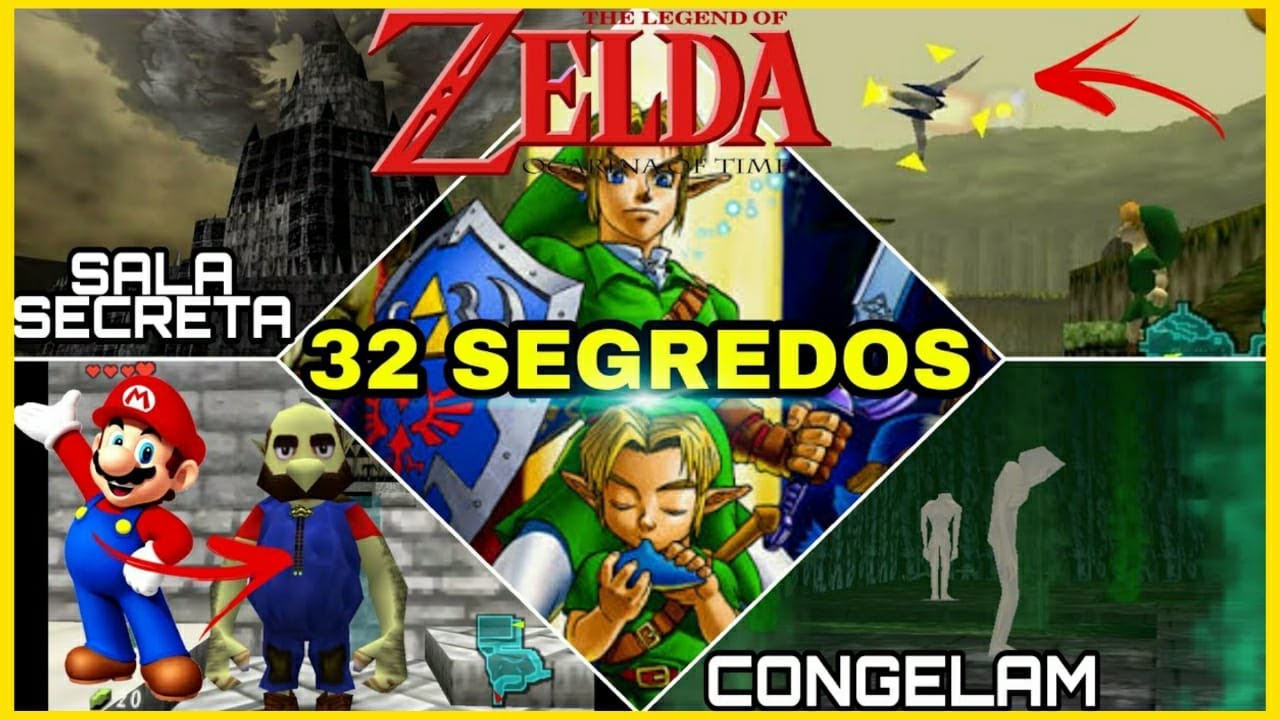 32 SEGREDOS e EASTER EGGS em The Legend of Zelda: Ocarina of Time