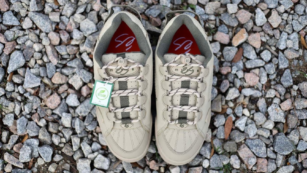 Chad Muska by éS Footwear | Tan and Green | All Vegan