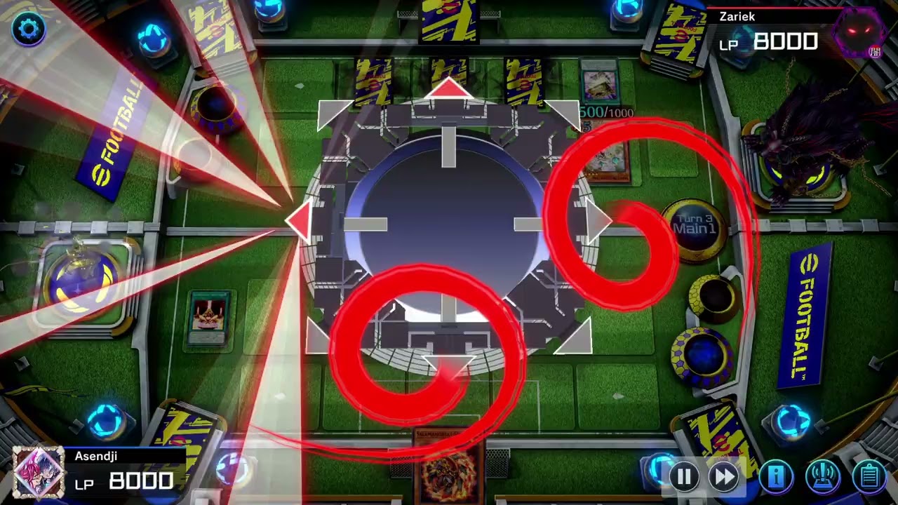 YGO - Football Event - Salamangreat vs 2 negates start Shining Sarcophagus