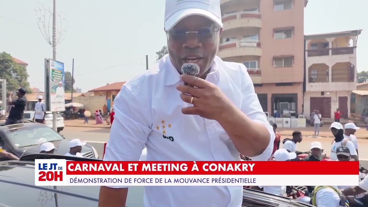 Carnaval et meeting à Conakry : Démonstration de force de la mouvance présidentielle