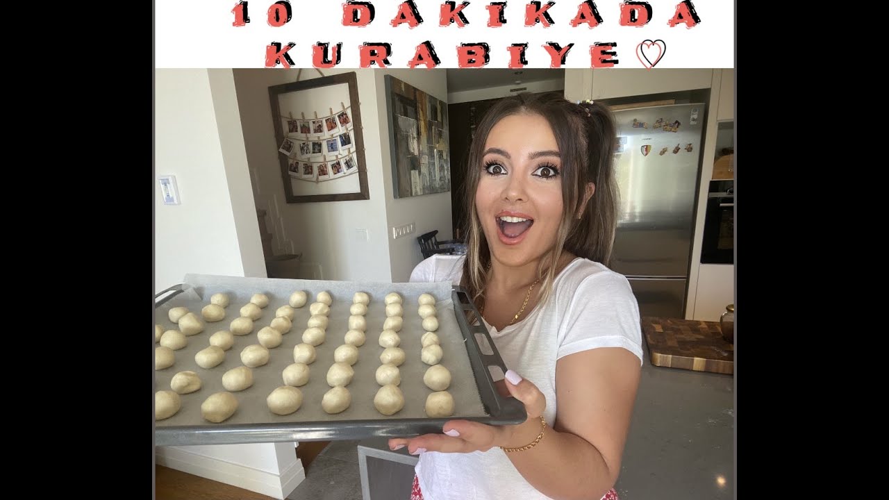 10 DAKİKADA KURABİYE YAPIYORUM.  *ÇAY SAATİ