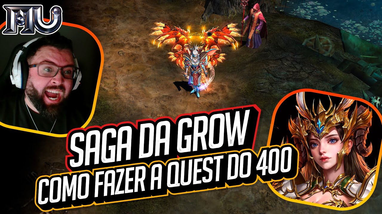⚔️🔥 Tutorial quest do 400 • Peguei level 400 no SPEED SERVER • 12 Horas apenas • | Mu Online