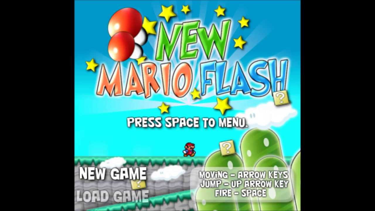 NEW MARIO FLASH: World 1-4/2-3 Music (excerpt)