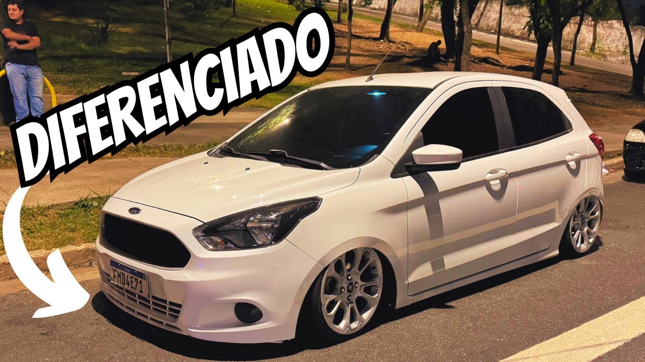 FORD KA COM SUSPENSÃO A AR E RODAS 17 DE ECOSPORT! PROJETO DIFERENCIADO
