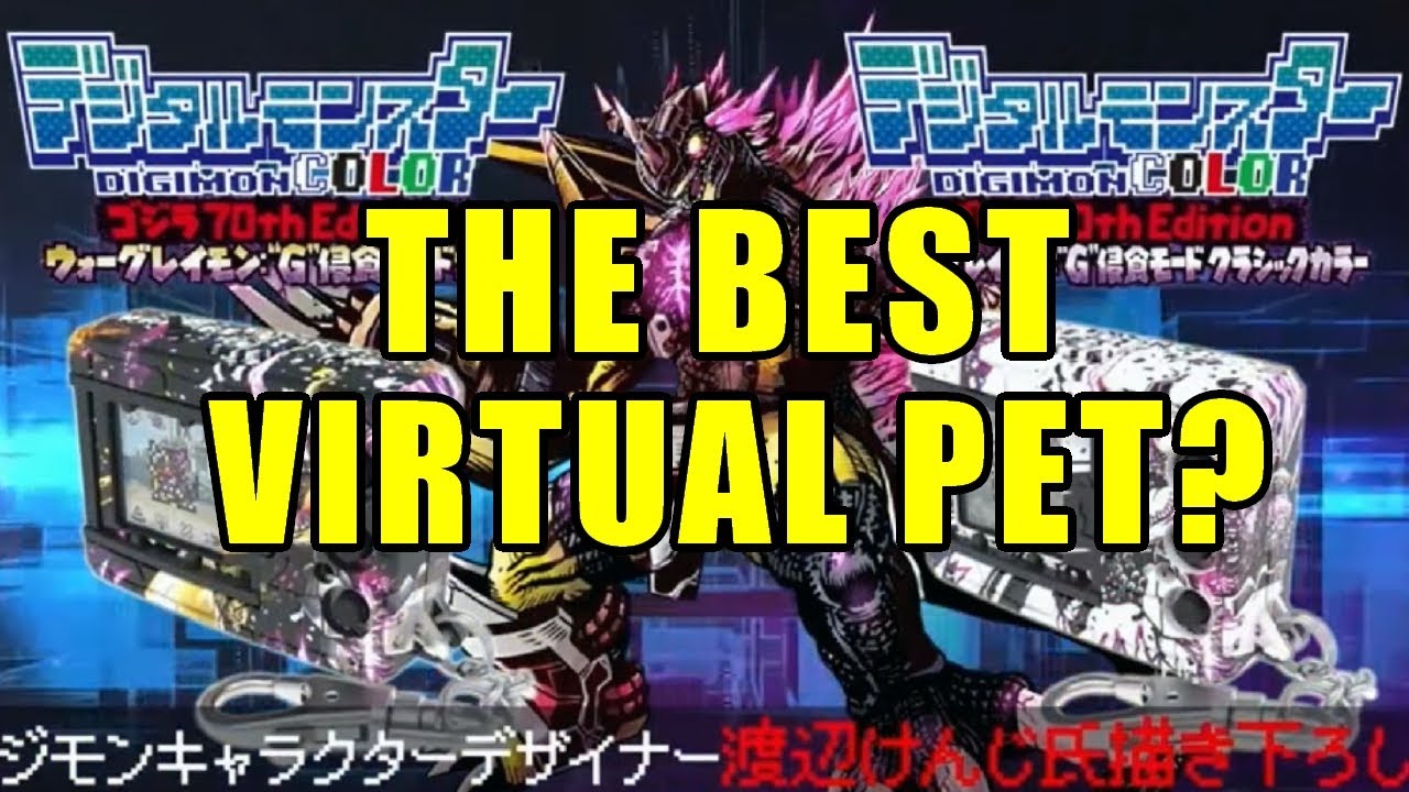 Обзор виртуального питомца Digimon Color Godzilla | Это ЛУЧШИЙ виртуальный питомец?