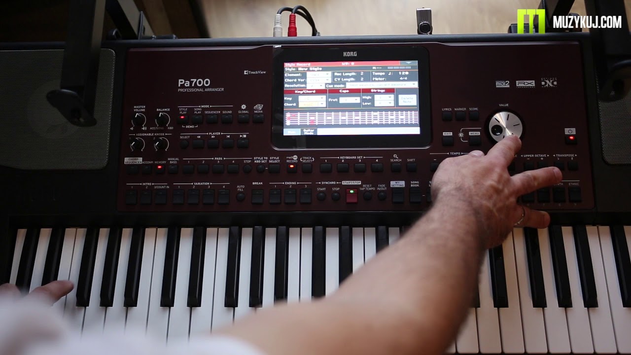 GUITAR MODE KORG Pa700 PL