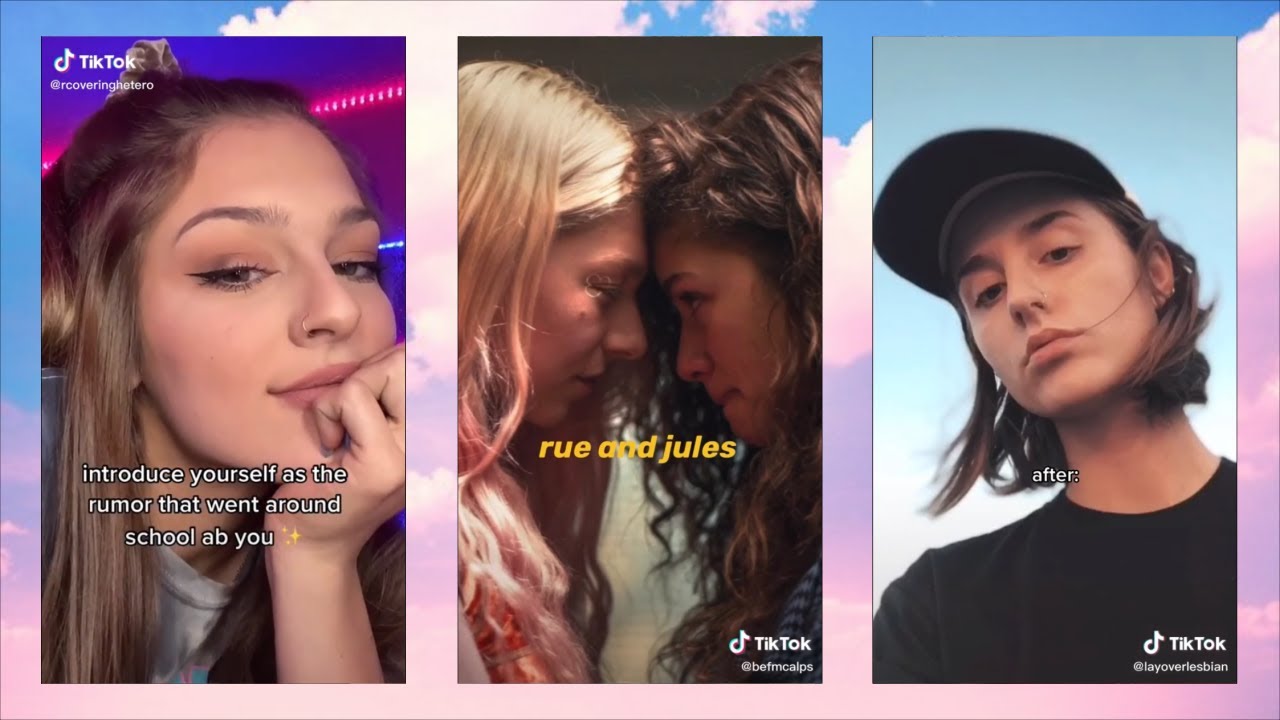 Lesbian (wlw) TikToks to clip your nails to