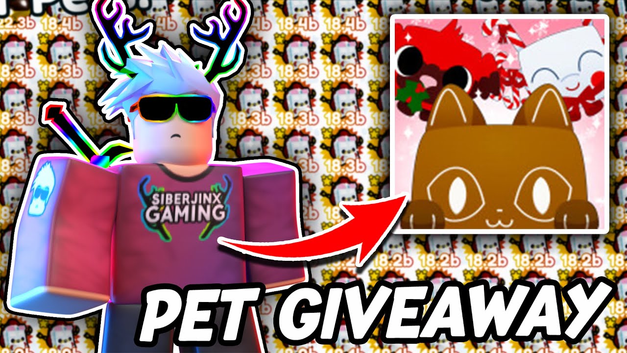 Pet Simulator X Pet Giveaway! // ROBLOX Pet Simulator X LIVESTREAM.. MYTHICAL PETS