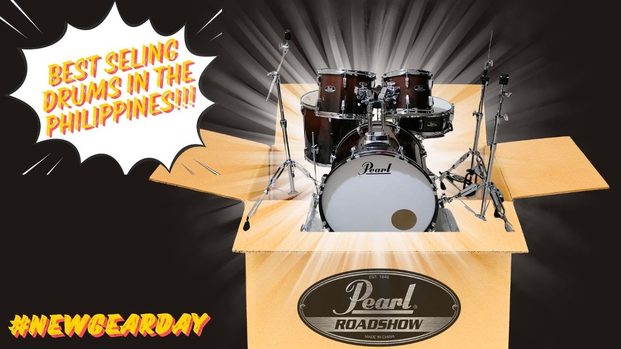 PEARL ROADSHOW DRUMSET (Unboxing and Review)