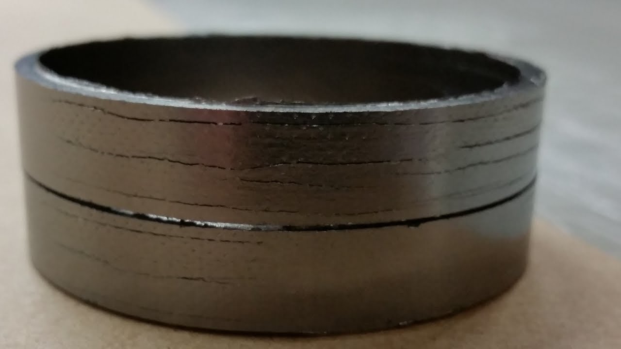 Die Forming a Graphite Pack-Set Ring