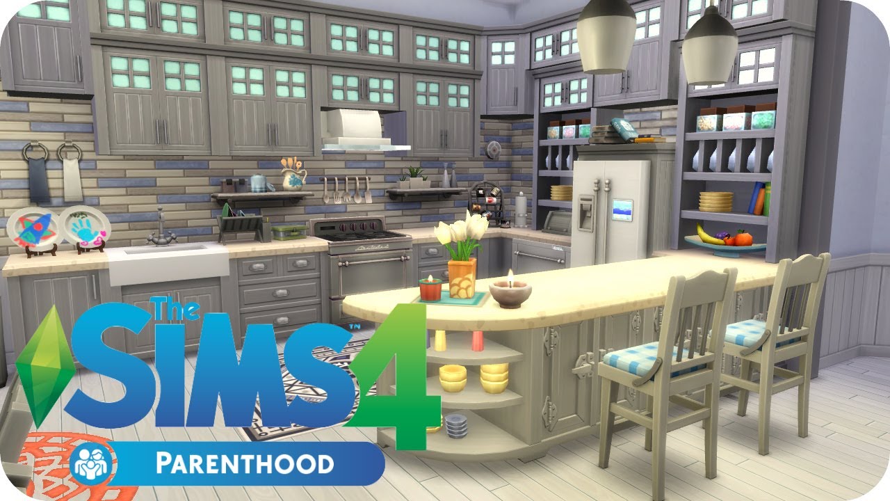 Sims 4 Parenthood | Huge Family Apartment | Speed Build