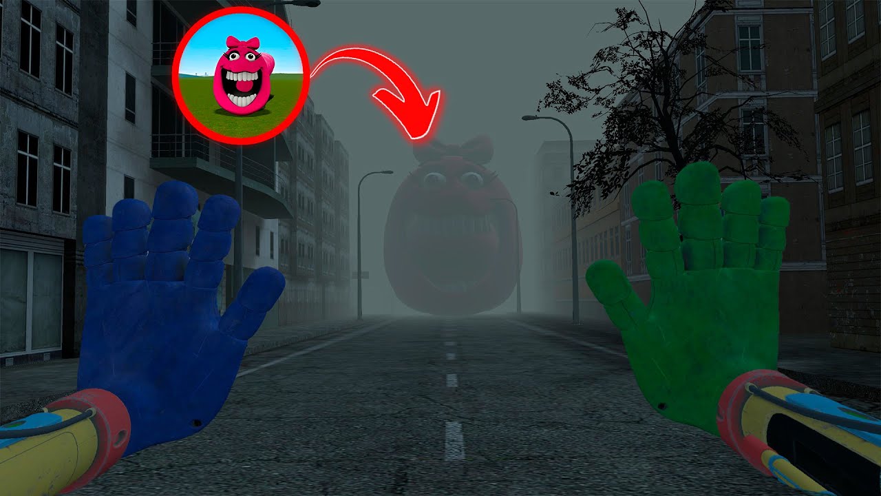 I Found HUNGRY WORM MOM MONSTER IN THE STRANGE PLACE IN HARTSEER CITY | Garry's Mod