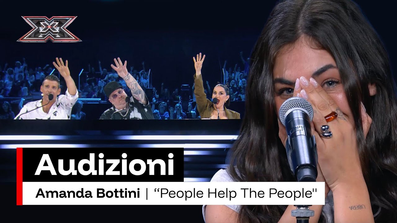 Amanda Bottini canta “People Help The People” di Birdy | X Factor 2025 Audizioni 1