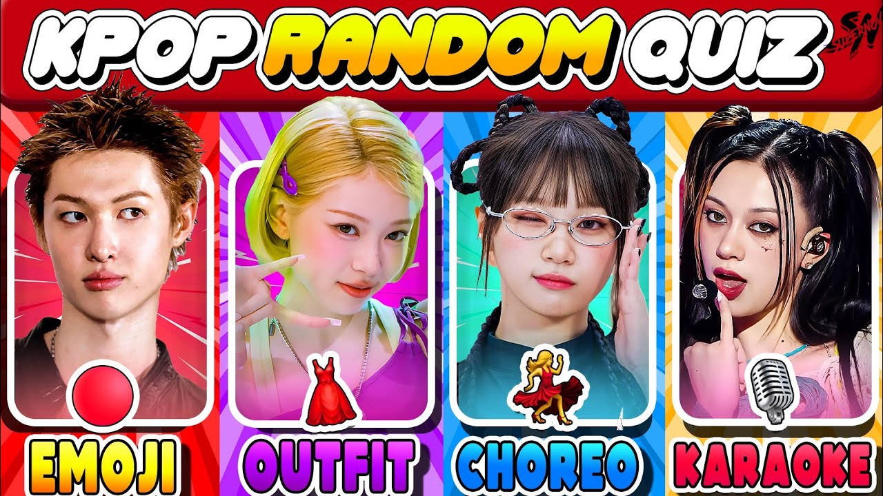 KPOP RANDOM QUIZ #11 [ARE YOU KPOP MULTI FAN ?]🎮👾