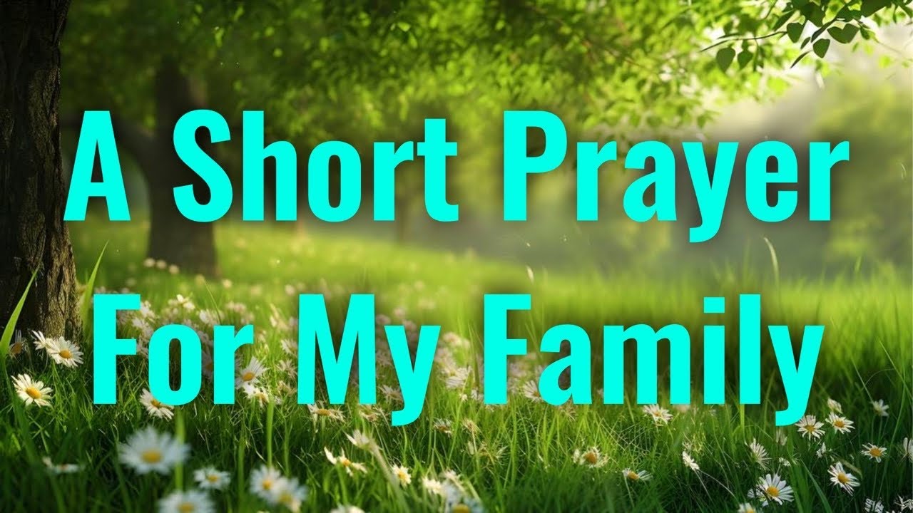 Lord God, I pray for our family as a whole, that You would bless us with Your love & presence…#698