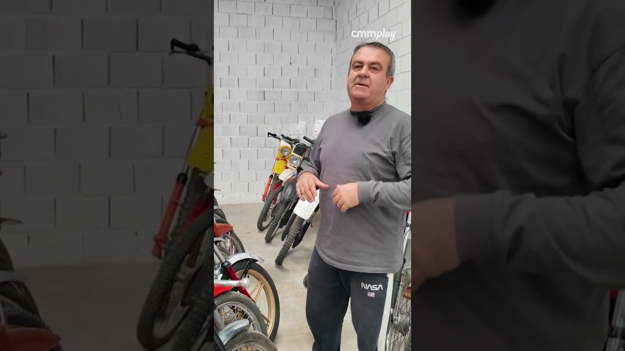 La colecci&oacute;n de motos de Ra&uacute;l de un valor incalculable