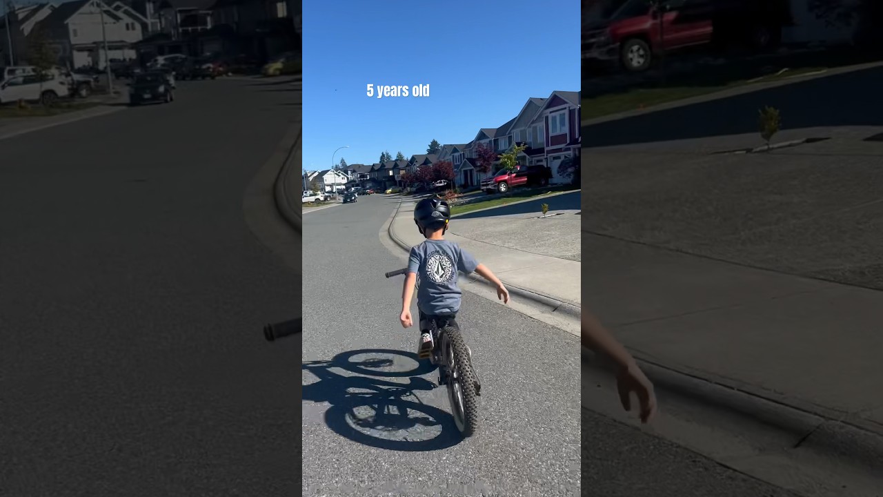 bike riding challenge: pedalling with no hands!