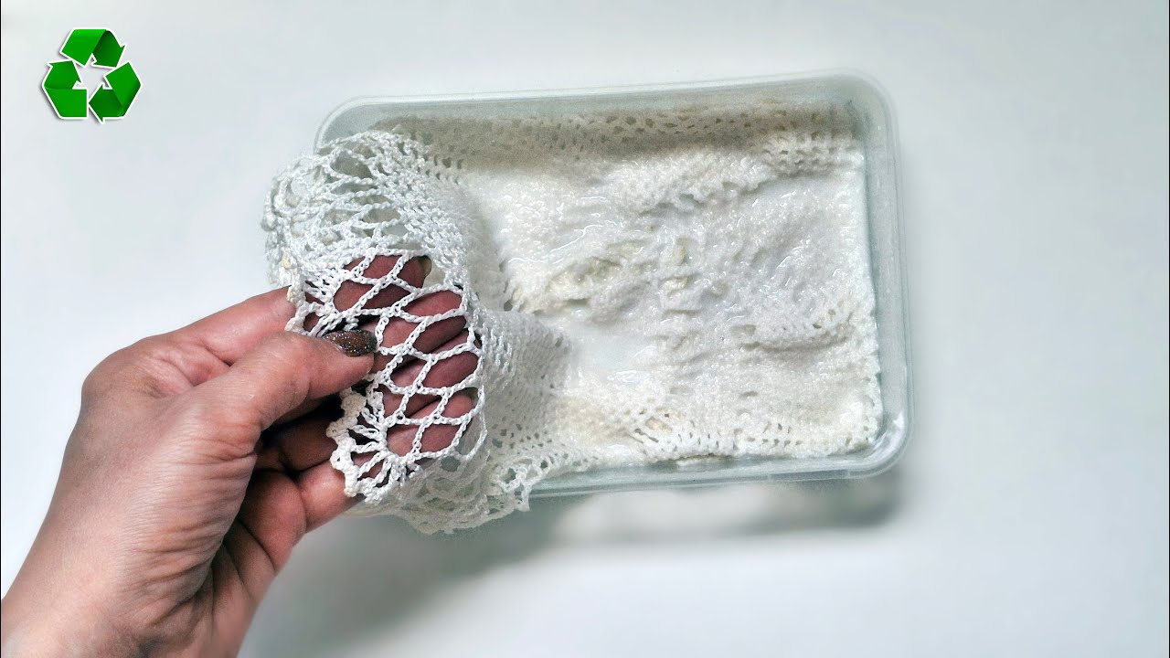 How To Make Stunning Decor From Crochet Doily 🤩 | Home decor DIY 3 Ideas