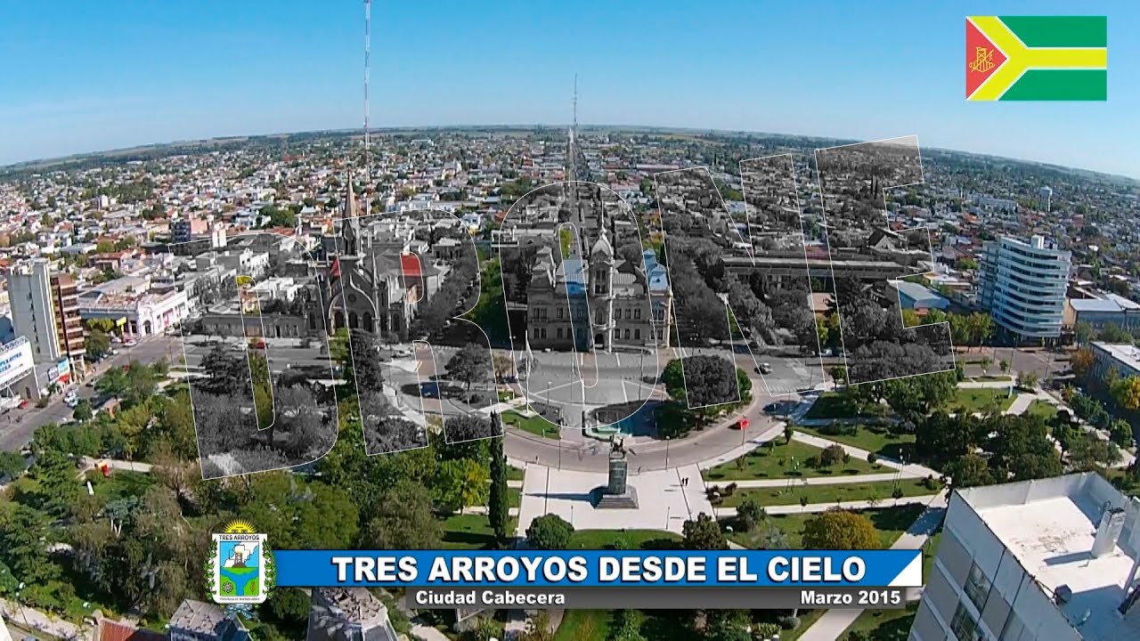 Tres Arroyos desde el cielo 