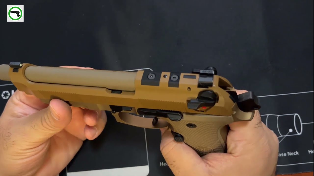 Beretta M9A4 9mm Pistol Review and Unboxing  / مسدس بيريتا استعراض وفتح صندوق