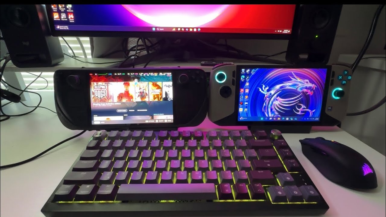 MSI Claw 8 AI+ vs Steam Deck OLED Which One is RIGHT for YOU? Complete Buyer’s Guide