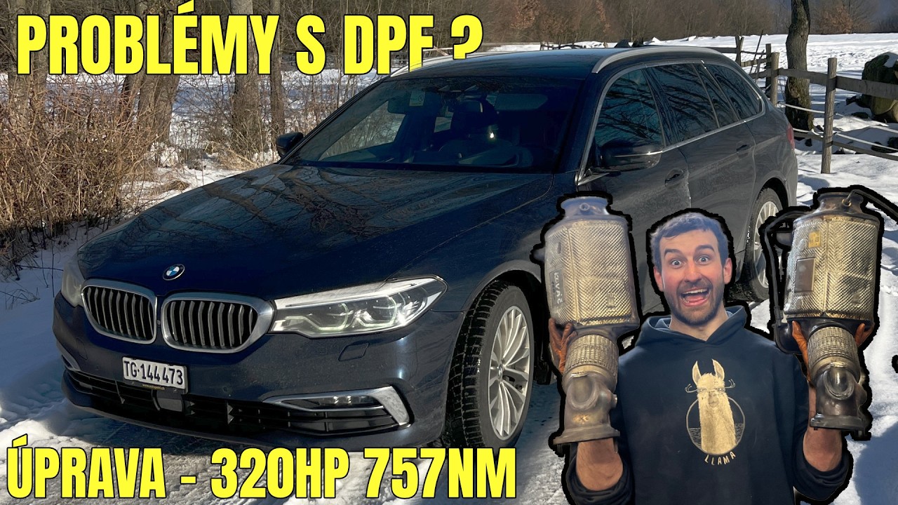 BMW G31 530xd – výmena DPF, zadné brzdy a úprava na 320HP / 757Nm (brzda + ladenie)