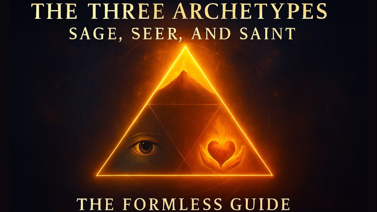 The Three Archetypes of Consciousness : Saint, Seer, Saint