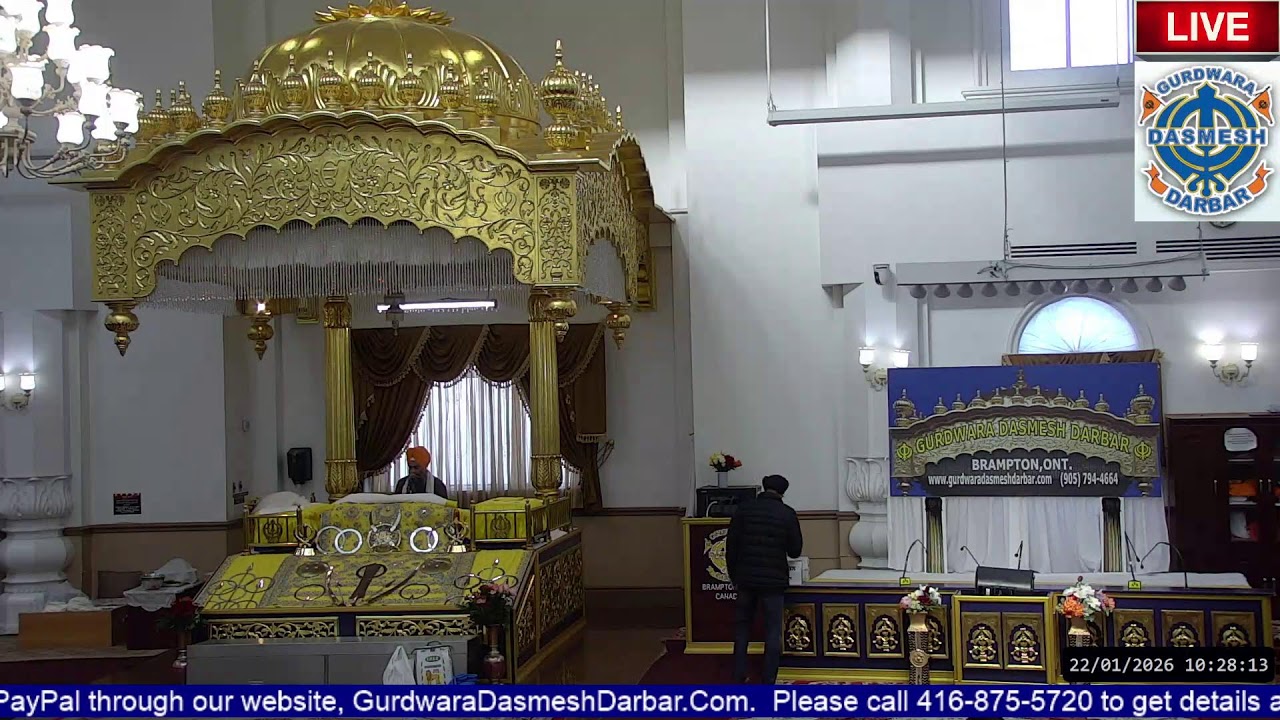 Gurdwara Dasmesh Darbar Live Stream