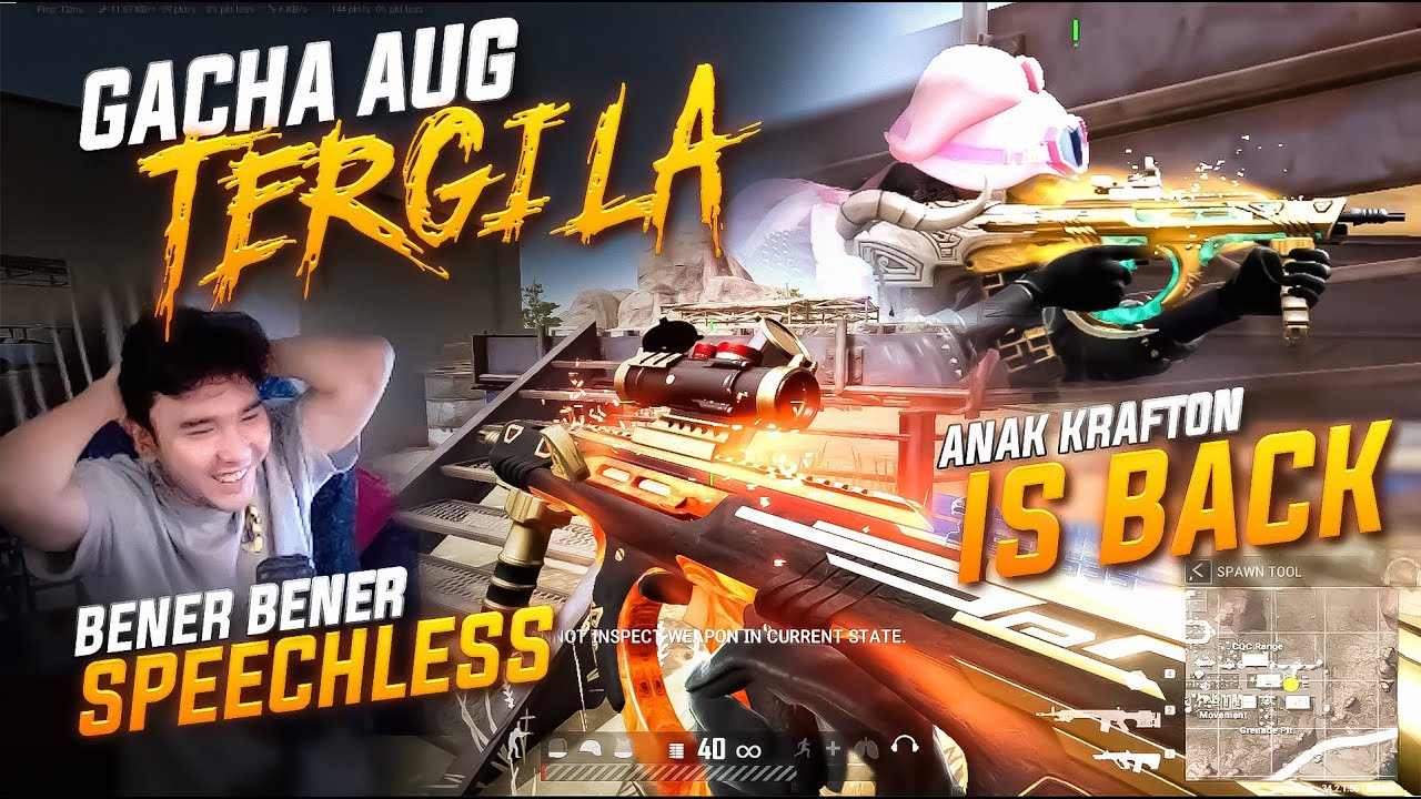 SPEECHLESS ! GACHA AUG TER EPIC SELAMA GUA MAIN PUBG !! AUG DARI VIEWERS UNTUK VIEWERS !! #pubg