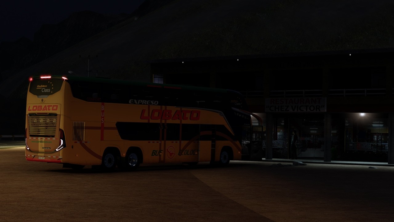 Ets2 1.58 - Lima to San Mateo - Marcopolo g8 DD - Expreso Lobato - Map NCS Peru