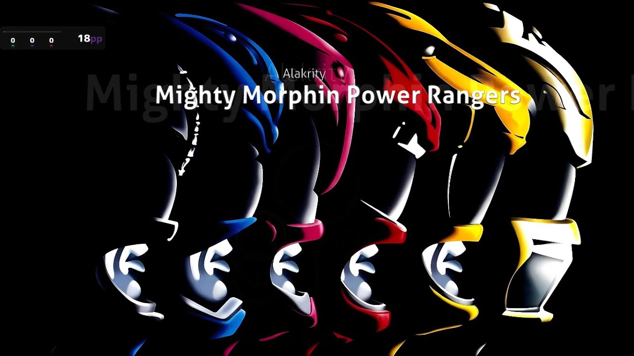 power rangers using sytho skin