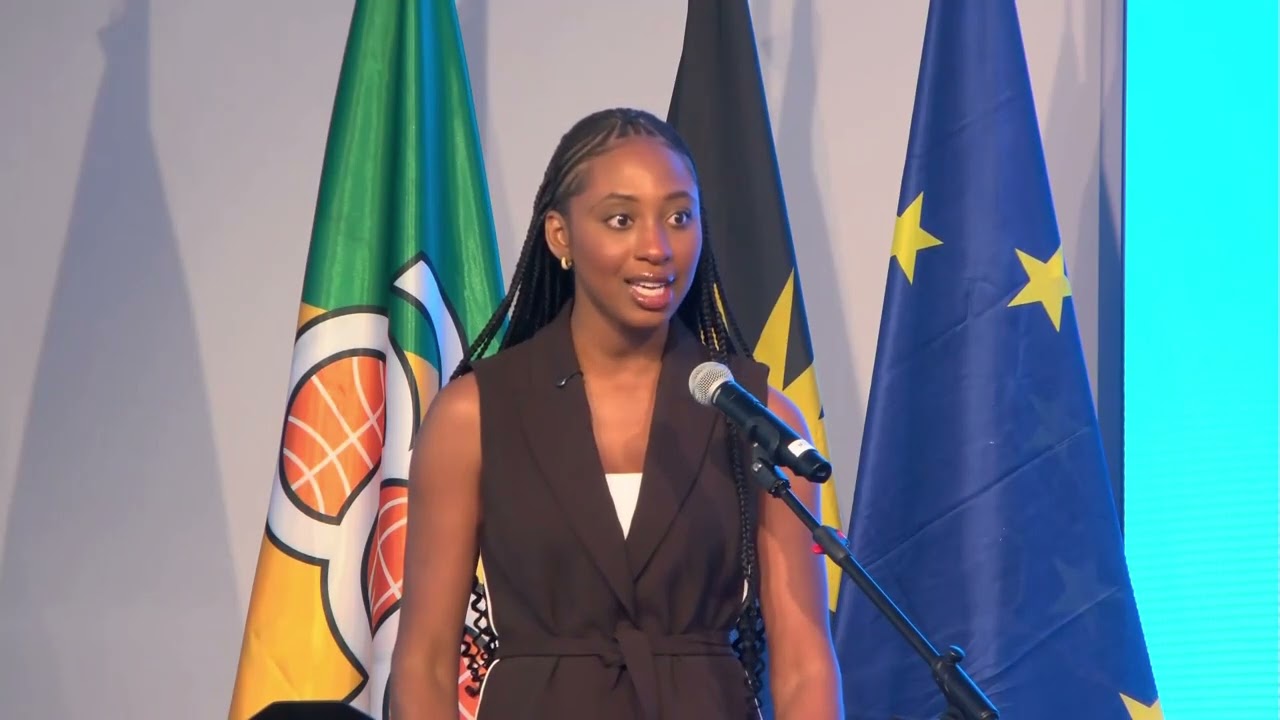 Ashley Lashley Delivers Keynote Address at 1st Caribbean–EU Parliamentary Assembly Youth Forum