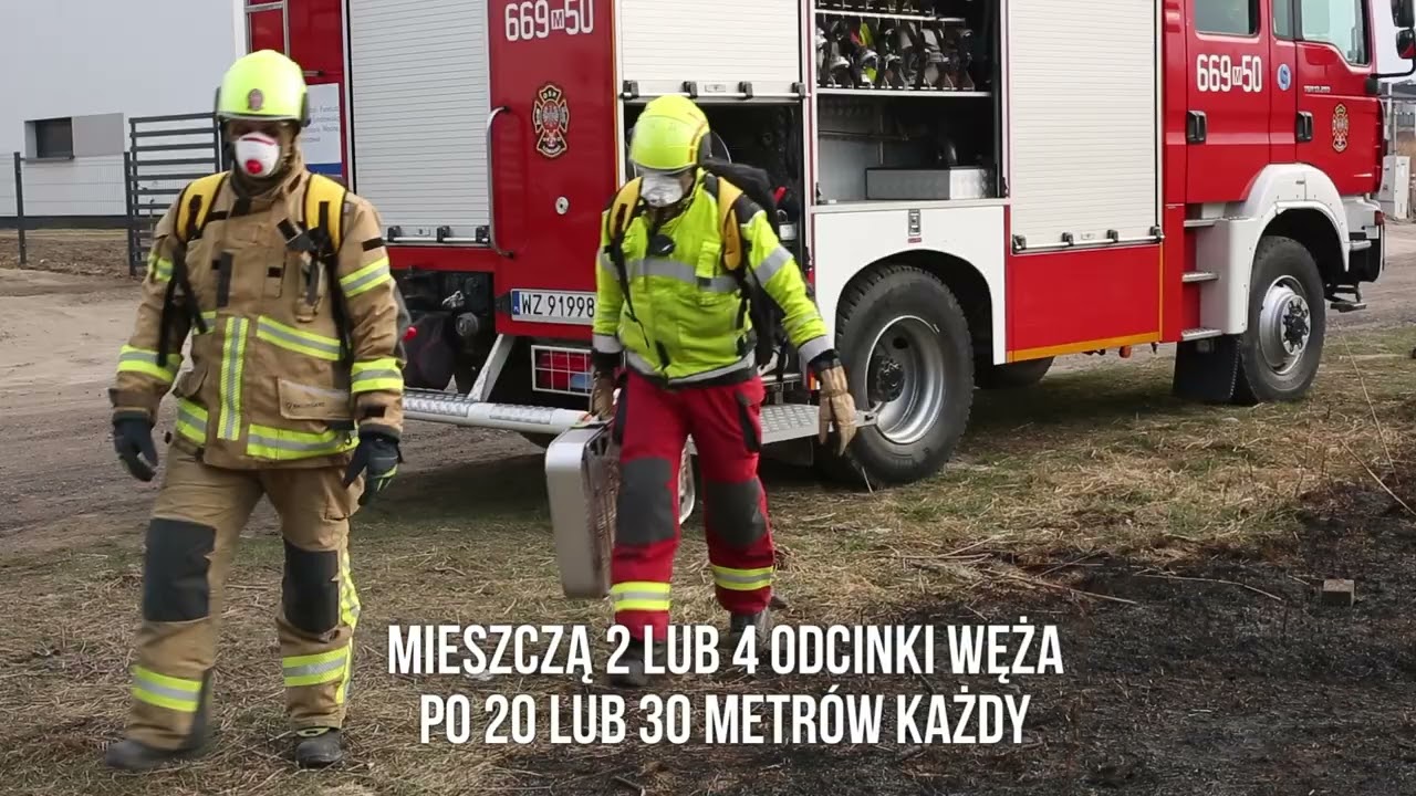 Plecaki do działań przy pożarach traw i lasów LESTECH 2H/4H