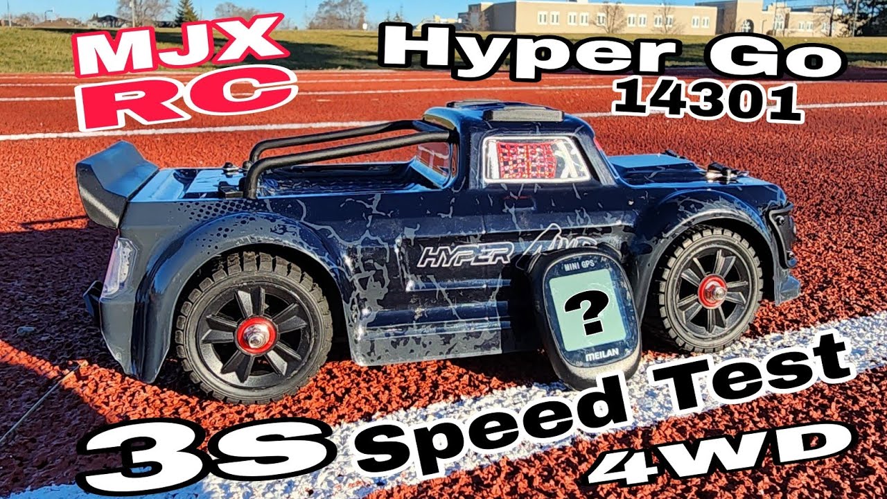 3s Speed Test! MJX RC Hyper Go 14301 Brushless RC Truck