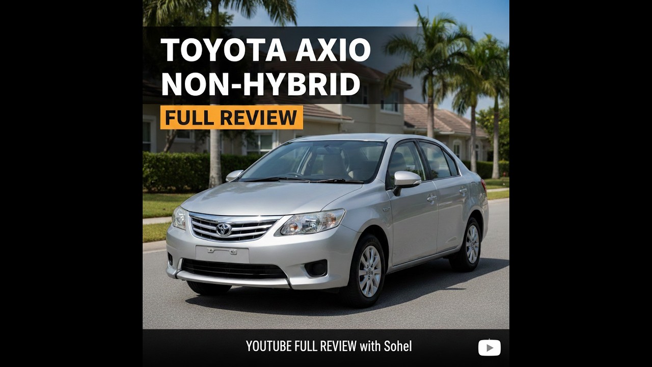 Toyota Axio Non-Hybrid Full Review With Sohel